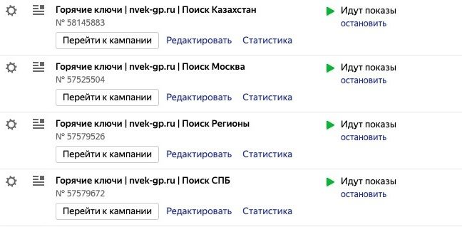 Клиенты для грузоперевозок — кампания Яндекс.Директ